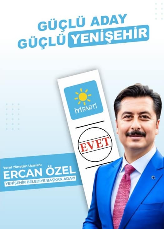 Ercan Özel Yenişehirde Herkesin Adayıyım Sağ Reklam